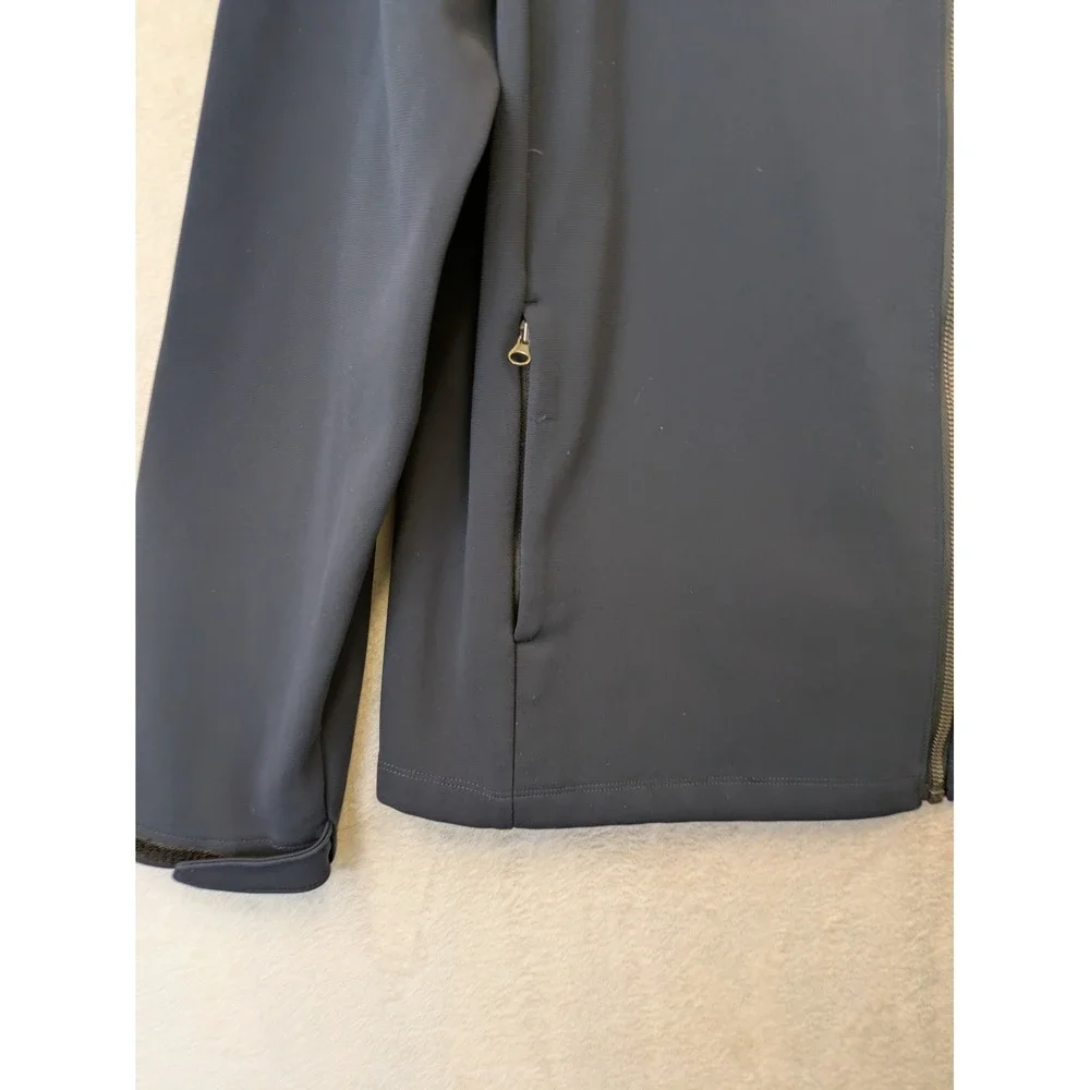 32 Degrees Heat Full Zip Jacket Men's Large Navy Blue Mock Neck Tech Performance